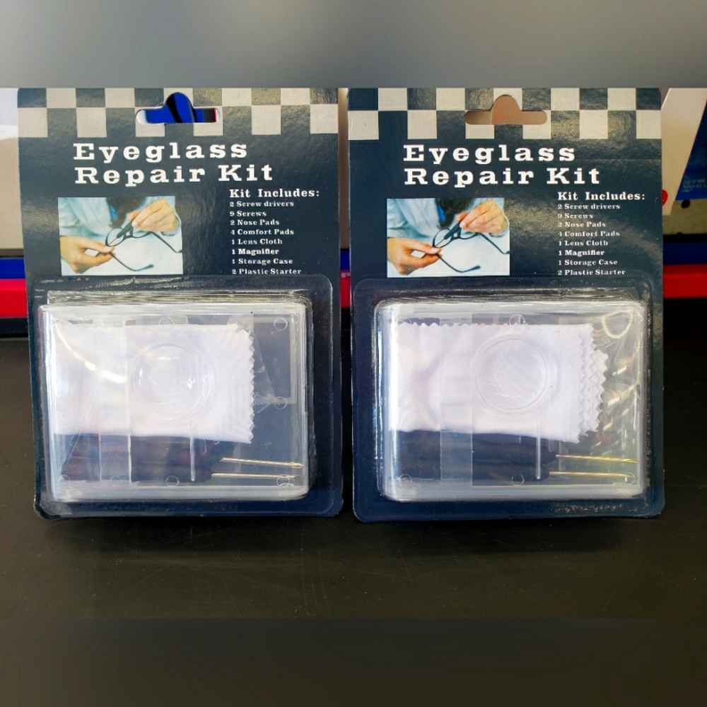 2 Eyeglass Repair Kits